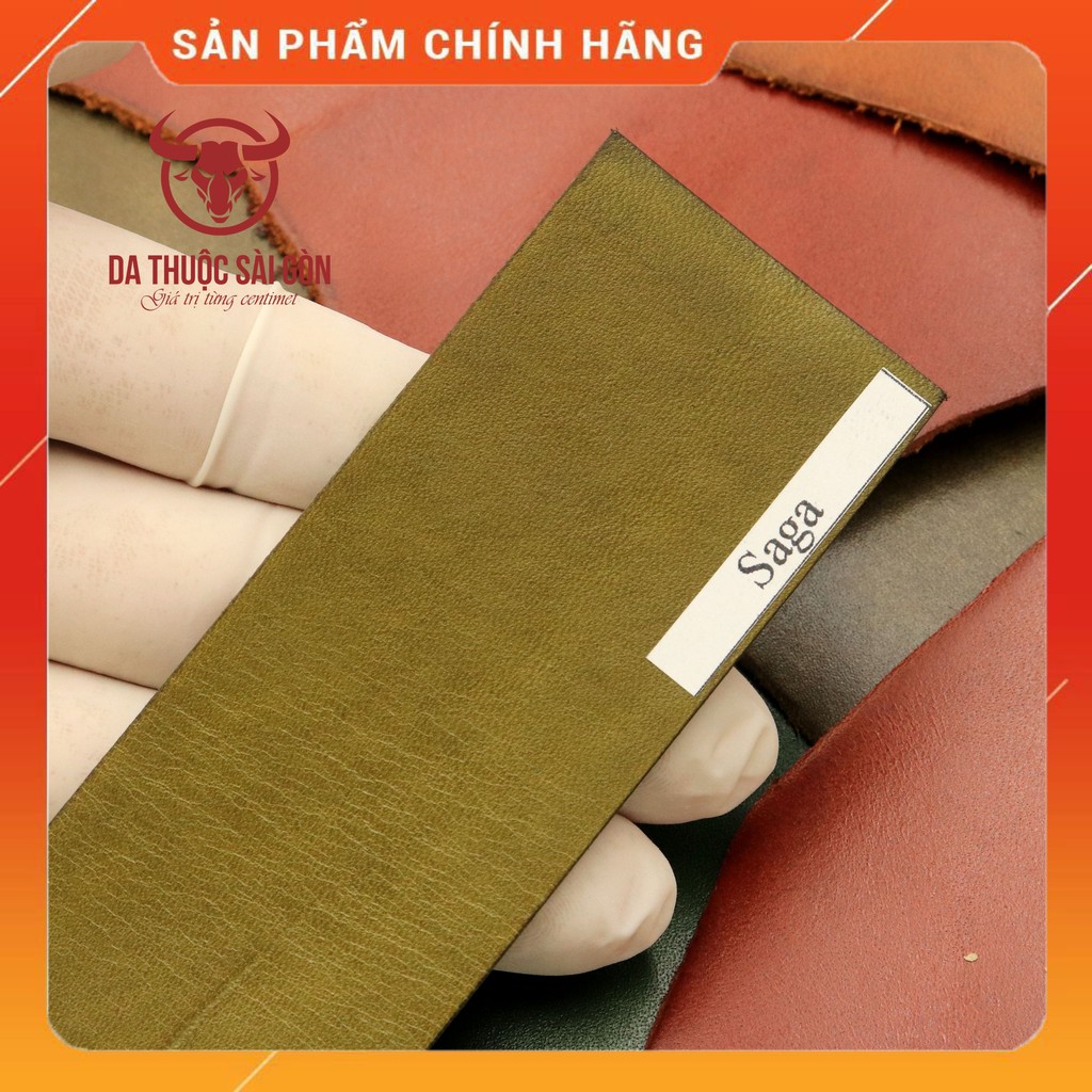 Thuốc nhuộm giày da lộn màu xanh ô liu (Saga) - Nhập Khẩu Italy - Da Thuộc Sài Gòn