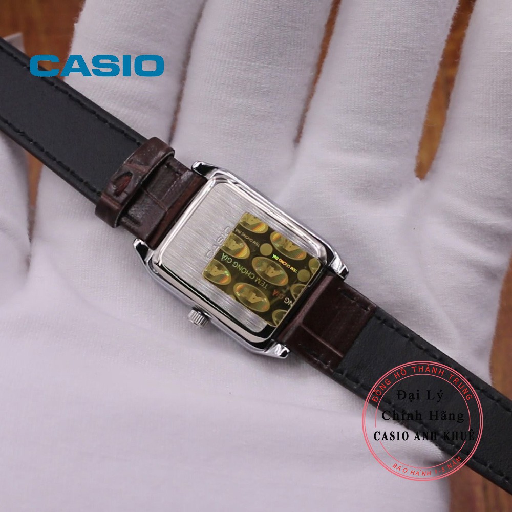 Đồng hồ nữ chính hãng Casio LTP-V007L-7E2UDF dây da