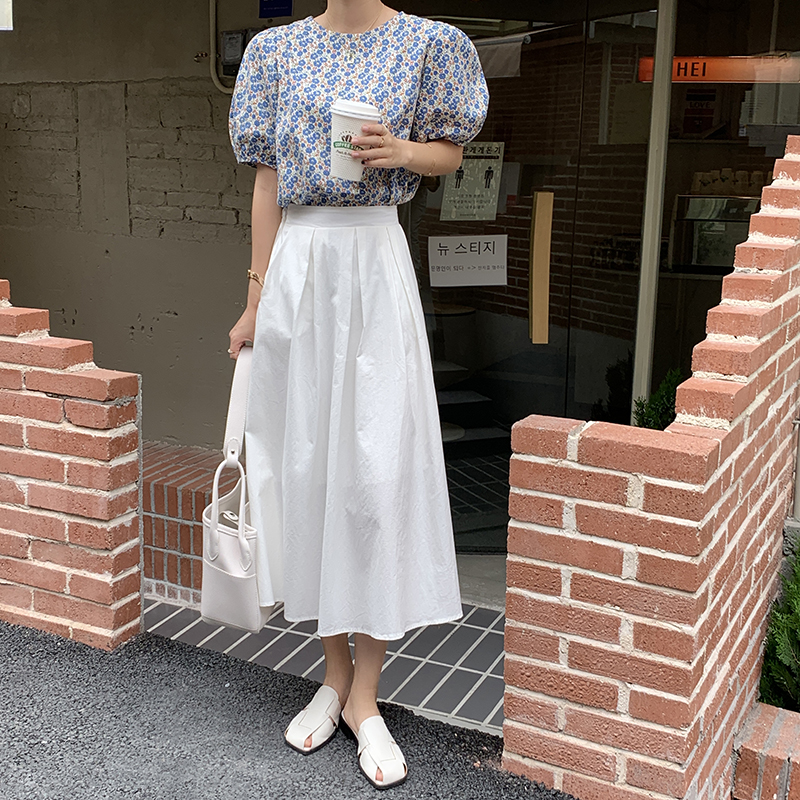 Chân Váy Dài Màu Trơn Thời Trang Hàn Quốc 43114 | BigBuy360 - bigbuy360.vn