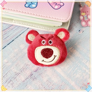 ★ Lotso Ghim Cài Áo Hình Nhân Vật Hoạt Hình Nhồi Bông Đáng Yêu ★ 1 Huy Hiệu Cài Áo Trang Trí Balo Hình Gấu/Gấu Lots-o' Dễ Thương