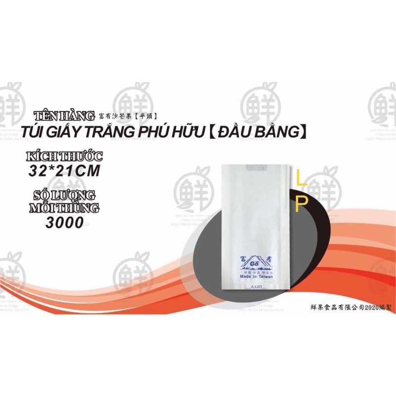1 thùng bao xoài đài loan hiệu go
