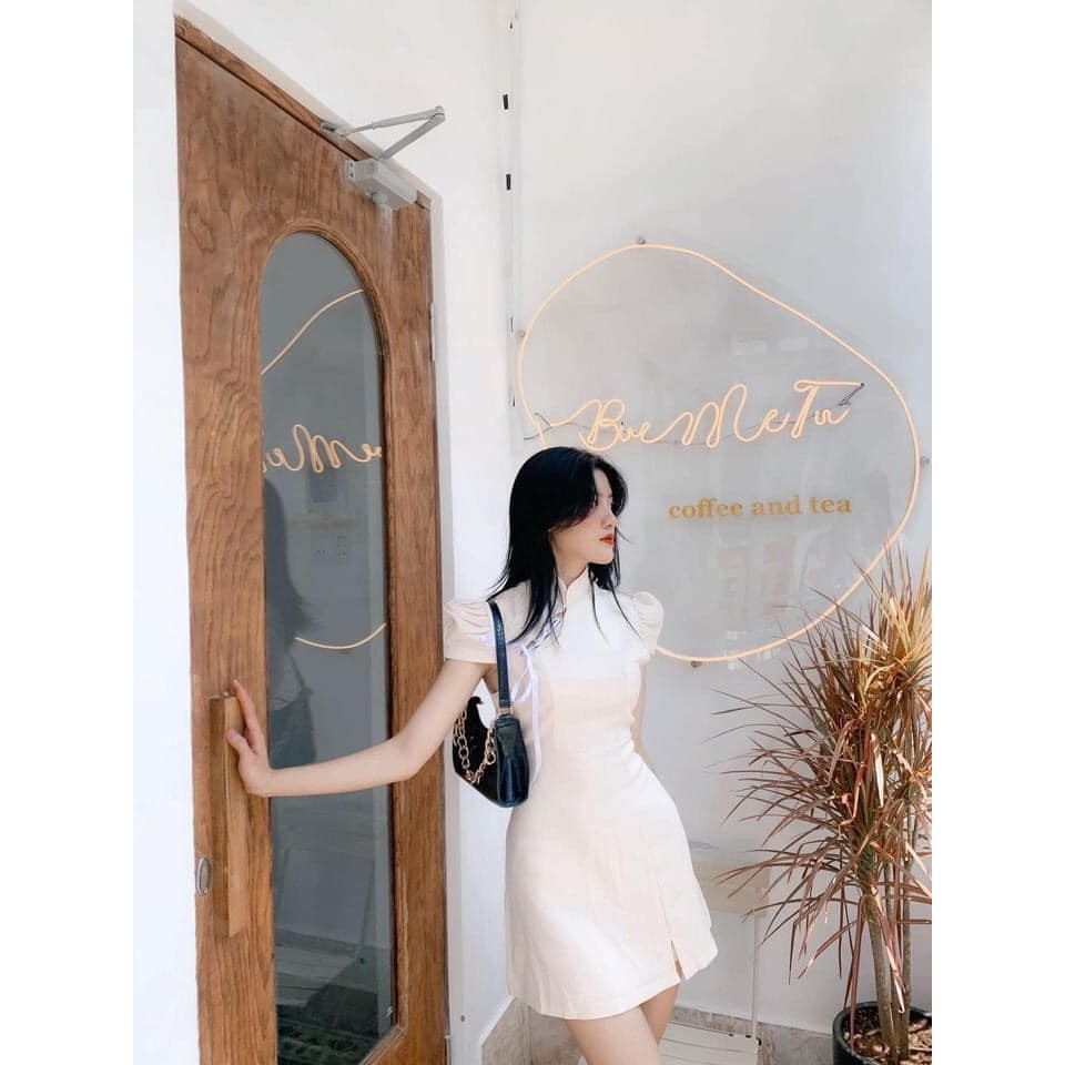 ĐẦM CHINESE TAY BÚP