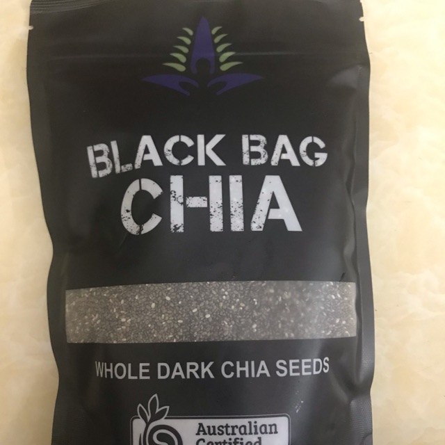1kg Chia black bag