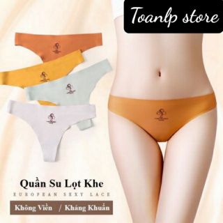 Combo 5 Quần lót sịp nữ lọt khe sexsy đúc vân nổi cao cấp