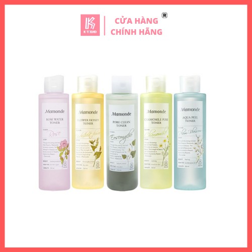 Nước hoa hồng diếp cá Toner Mamonde