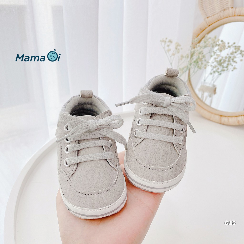 G15 Giày bata tập đi thể thao ấm chân làm từ da mềm cho bé từ 0-3 tuổi cho bé của Mama Ơi - Thời trang cho bé