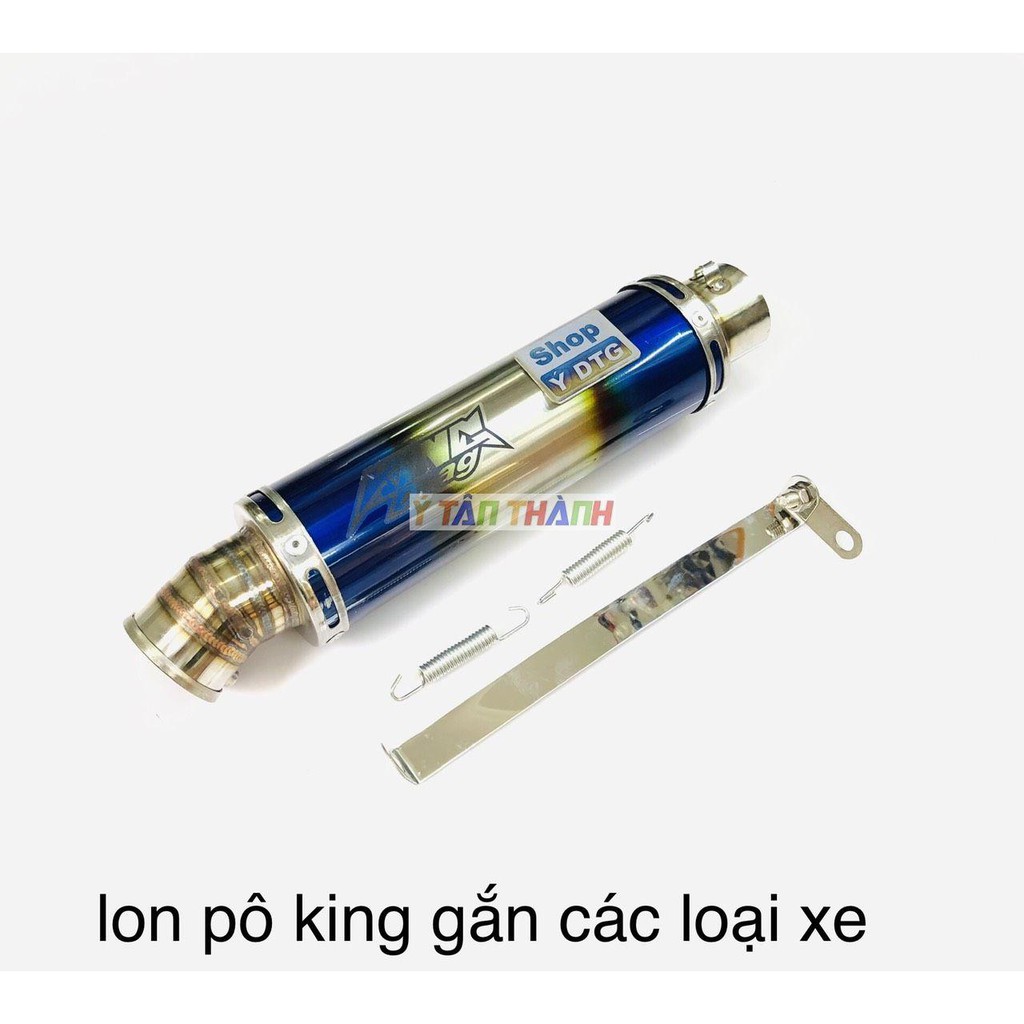 lon pô king drag xanh titan