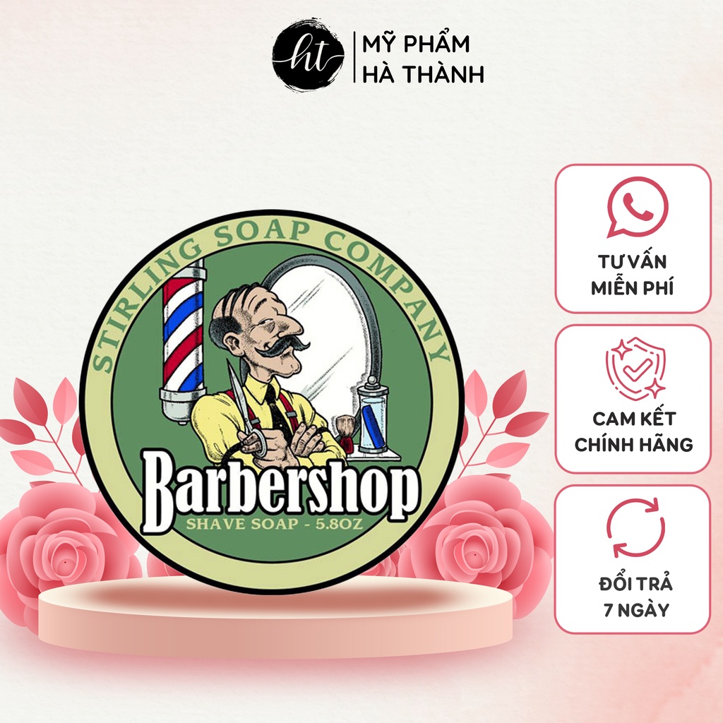 Sáp Vuốt Tóc BarberShop Shave Soap 80gr Tạo Kiểu, Giữ Nếp, Không Gây Bết Dính - HT260