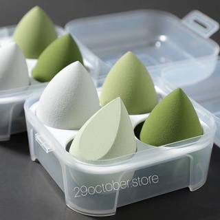 Set 4 bông mút trang điểm