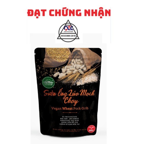 [DINH DƯỠNG CAO] Sườn Ống Lúa Mạch Chay An Nhiên, Thịt Chay, Thực Phẩm Chay Dinh Dưỡng, Thuần Chay Healthy, Đồ Ăn Chay