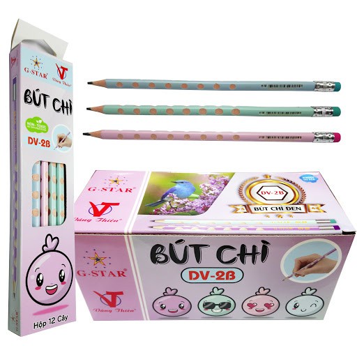 Bút Chì Định Vị Gstar DV-2B nhiều màu. Xanh mint, tím nhạt, xanh biển nhạt (Giao màu ngẫu nhiên)