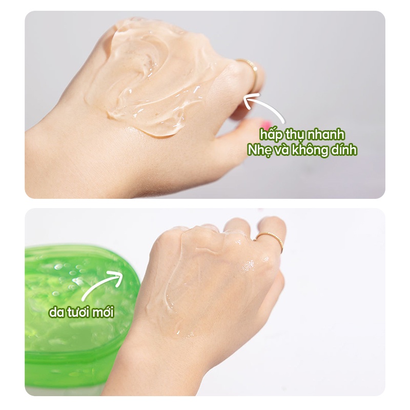 Mặt nạ gel lô hội IMAGES Mmz066 dưỡng ẩm chăm sóc da cho nam nữ