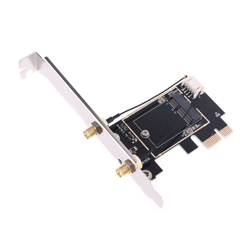 Thẻ chuyển đổi tín hiệu wifi WLAN từ PCIE-1X sang NGFF-Ekey PCIE | WebRaoVat - webraovat.net.vn