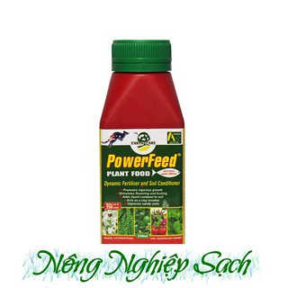 PowerFeed Phân cá Úc không hôi Chai 250ml