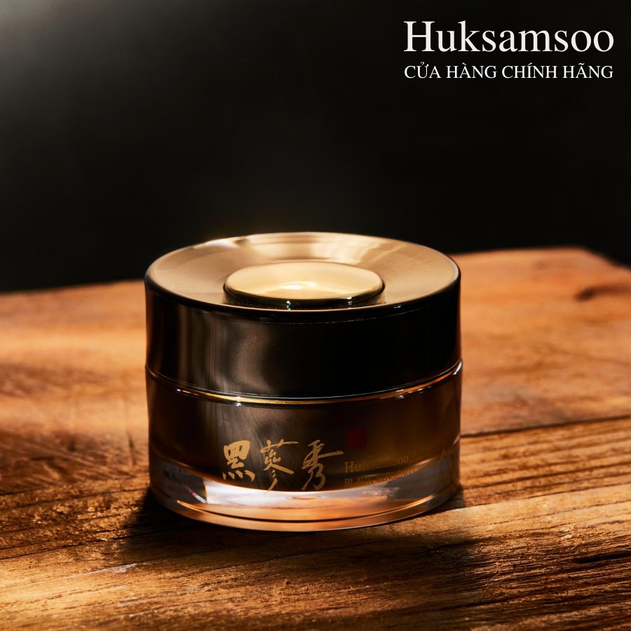KEM NHÂN SÂM ĐEN 10% - LÀM SÁNG DA VÀ NGĂN NGỪA LÃO HÓA HUKSAMSOO BLACK GINSENG WHITENING