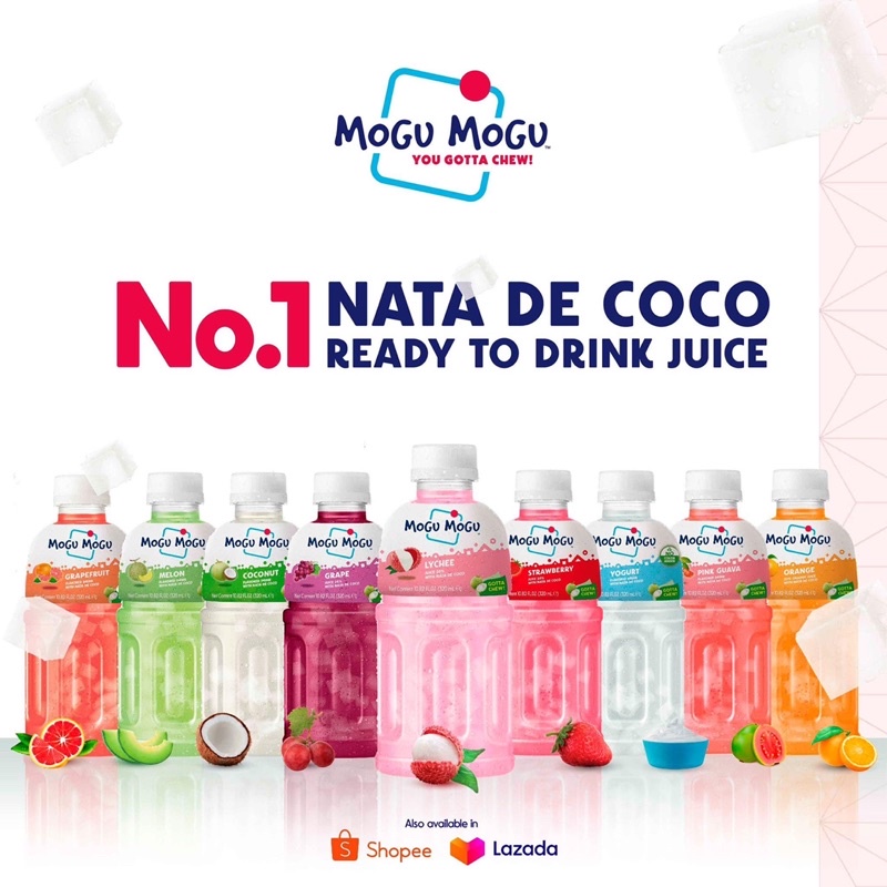 Nước trái cây có thạch Mogu Mogu