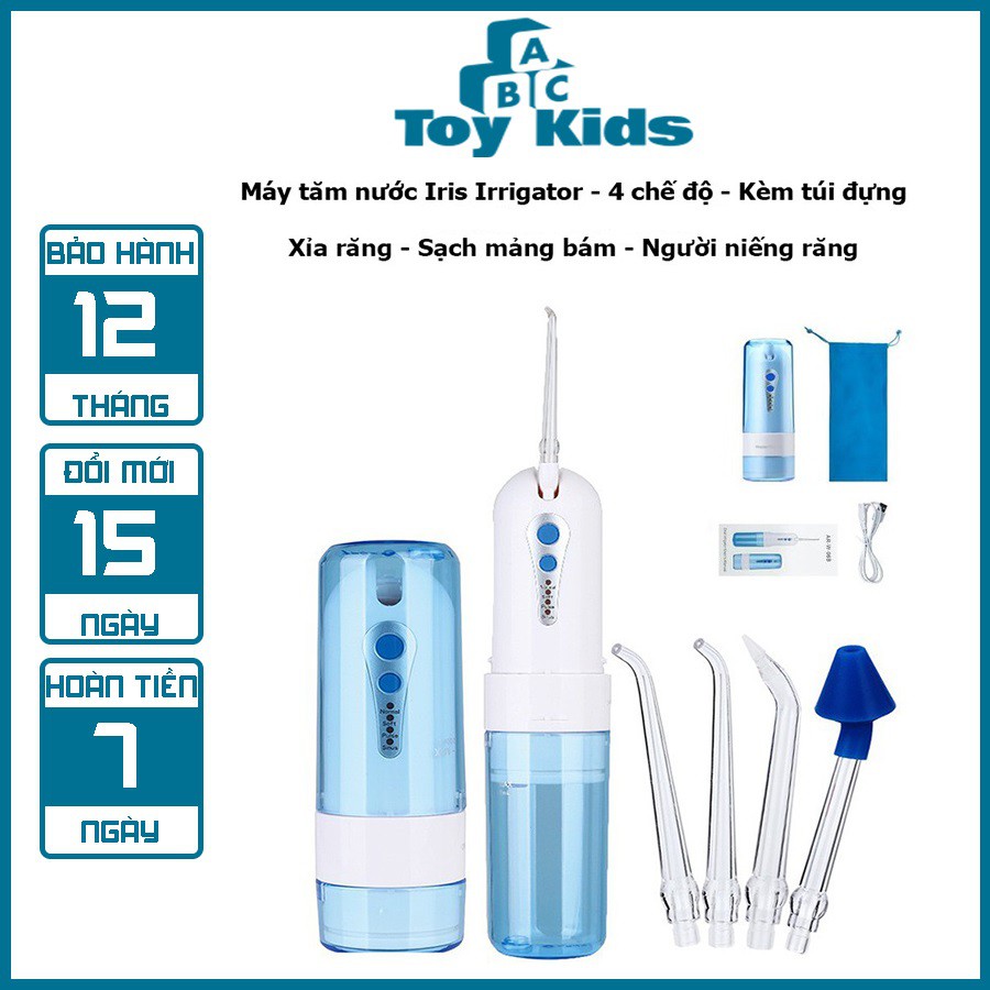 Máy tăm nước IRIS Waterpick (Waterflosser) Bảo hành chính hãng, Oral Irrigator