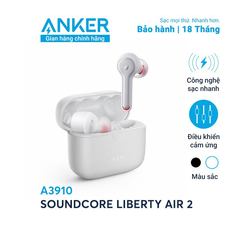 Tai nghe Bluetooth True Wireless Anker Soundcore Liberty Air 2-A3910 - Anker Việt Nam