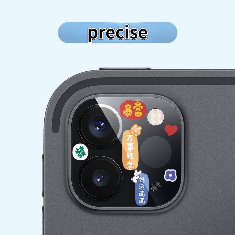 Bộ 2 Miếng Dán Bảo Vệ Camera Bằng TPU Nhám Chống Trầy Xước Cho iPad Pro 12.9 2021 2020 Pro 11 Inch
