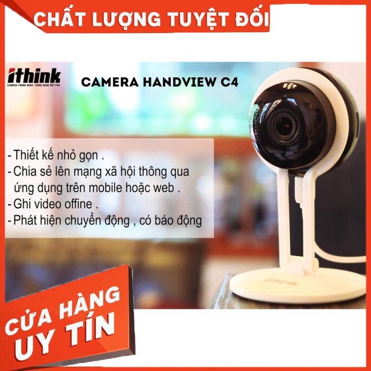 Smart Camera Wifi iThink 720P HandView C4 đàm thoại 2 chiều