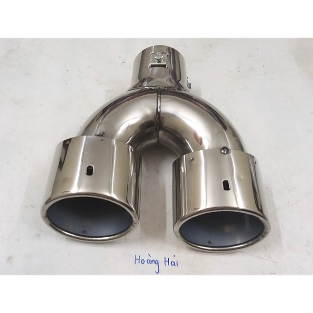 Chụp ống xả, cổ pô đôi độ xe (dùng cho pô đường kính bằng và nhỏ hơn 6cm)