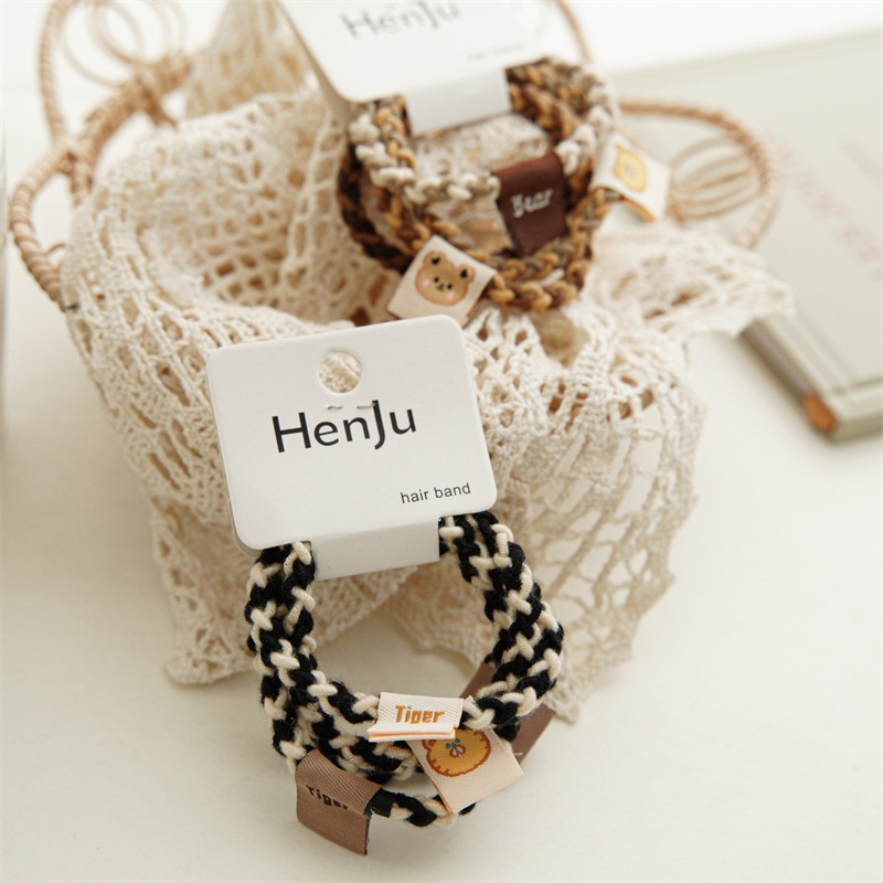 Dây Thun Cột Tóc Màu Sắc Gradient Dành Cho Nữ