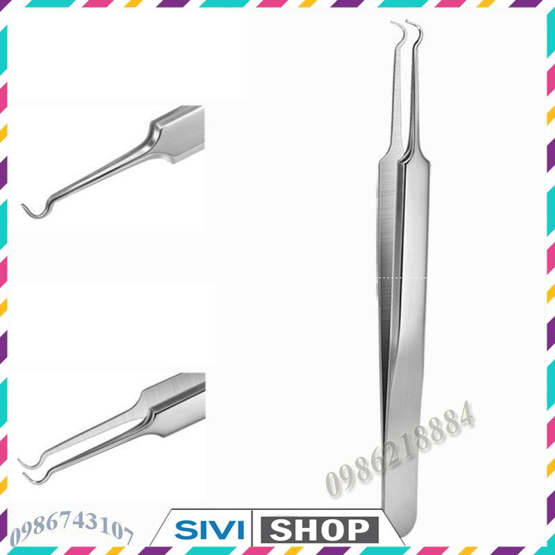 Nhíp gắp mụn 3 kiểu