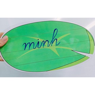 Ếch & Lá sen handmade (Đồ Dùng Dạy Học MIKI)