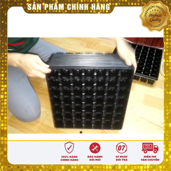 Khay Ươm hạt giống loại nhựa tiện lợi 72 lỗ