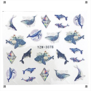 Set 2 Tấm Sticker Dán Móng Nghệ Thuật