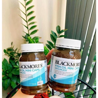 Dầu Cá Không Mùi Blackmores Odourless Fish Oil 1000 Mini Capsules  400 viên