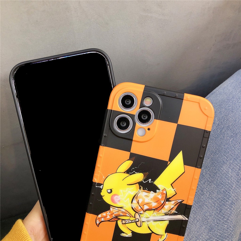 Ốp điện thoại nhựa mềm hình Pokemon hoạt họa cho IPhone12 Mini 11 PRO MAX 7/8plus SE2020 X/XS XR XSMAX