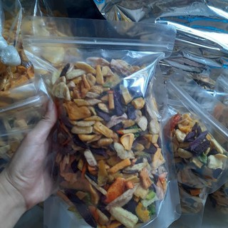 Trái Cây Sấy Vỡ 500G Siêu giòn ngon
