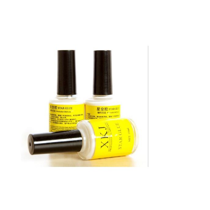 chai keo liên kết dính foil trang trí móng