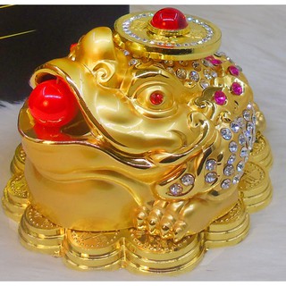 Cóc Ngậm Ngọc Để Ô Tô - Thiềm Thừ Phong Thuỷ Tài Lộc May Mắn Bình An