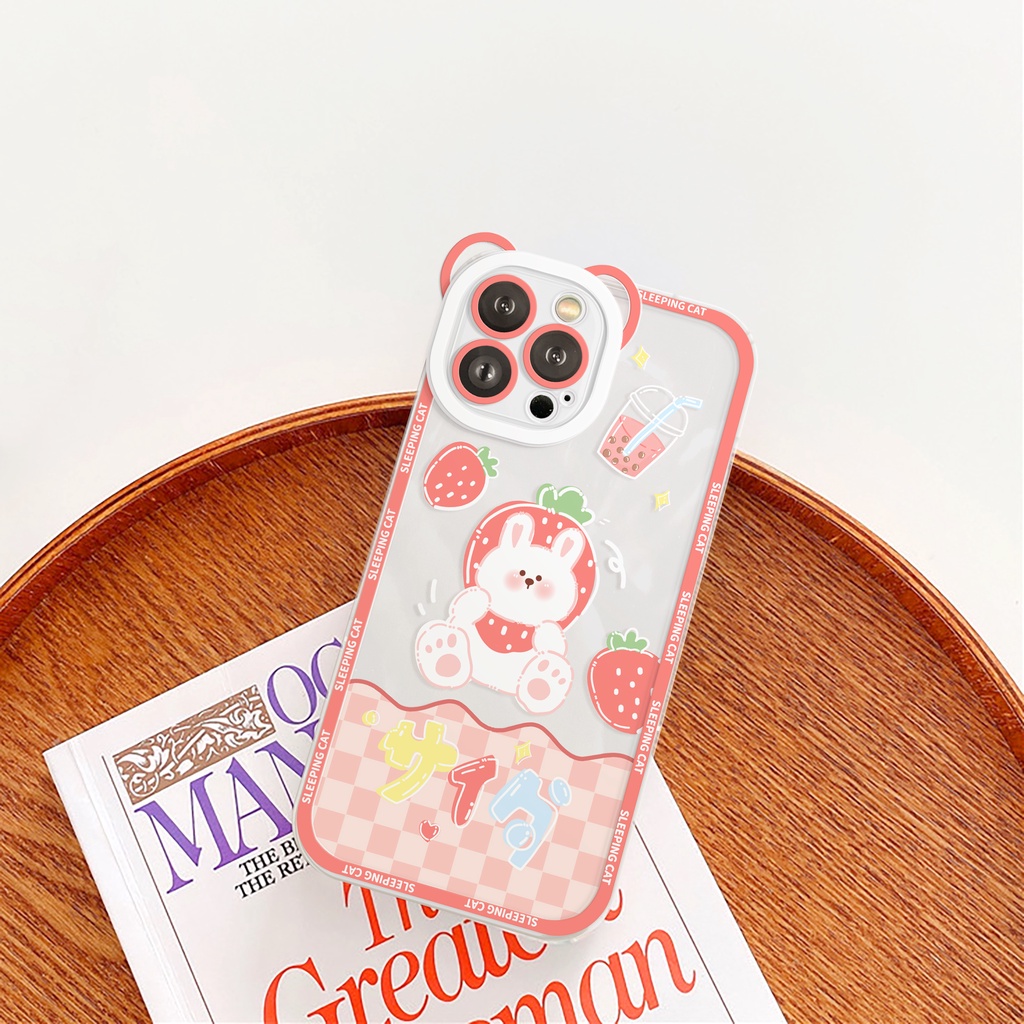 Ốp lưng iphone camera gấu sleeping bear 6/6plus/6s/6splus/7/7plus/8/8plus/x/xs/11/12/13/14/pro/max/promax/plus/shin/case