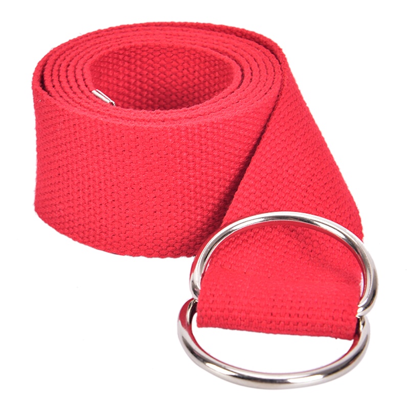 Thắt Lưng Vải Canvas Nylon Khóa Chữ D Thời Trang Cho Nam Nữ