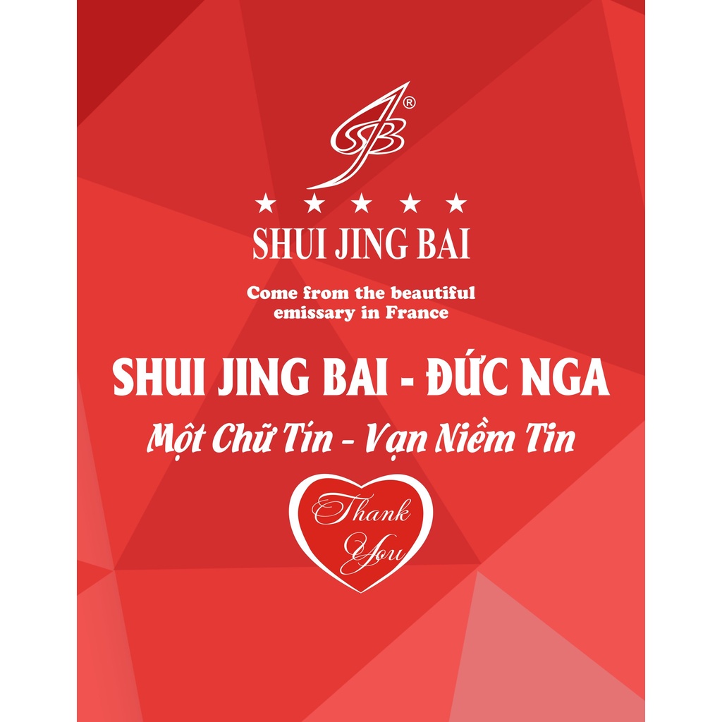 Shui Jing Bai Bạch Thuỷ Tinh sạch nám tàn nhang hiệu quả an toàn cho mọi loại da (hộp gỗ loại 1)