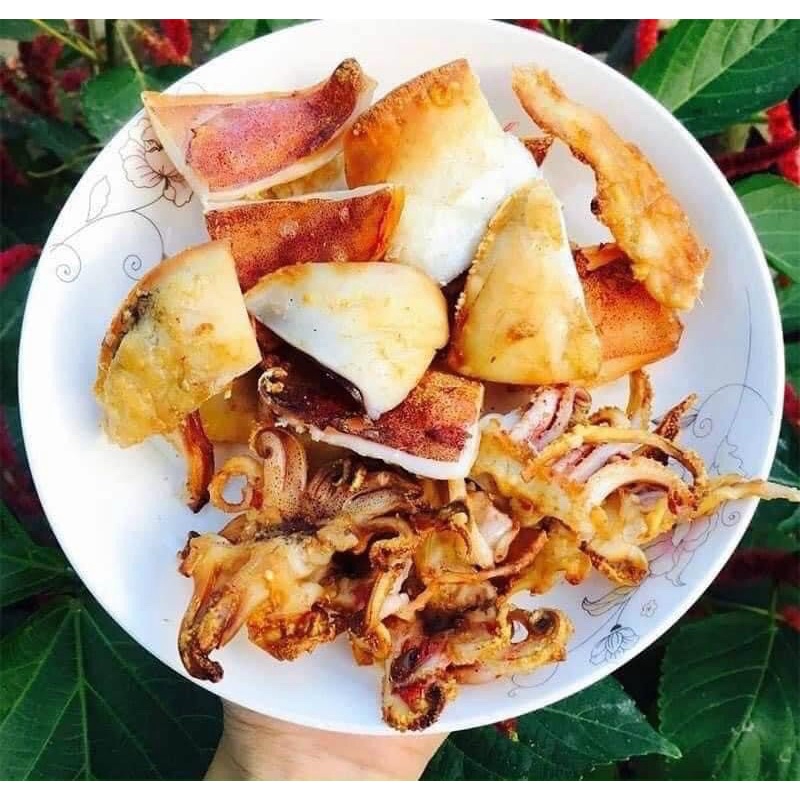 Mực 1 nắng Cô Tô thơm ngon nướng xào thả lẩu 1kg