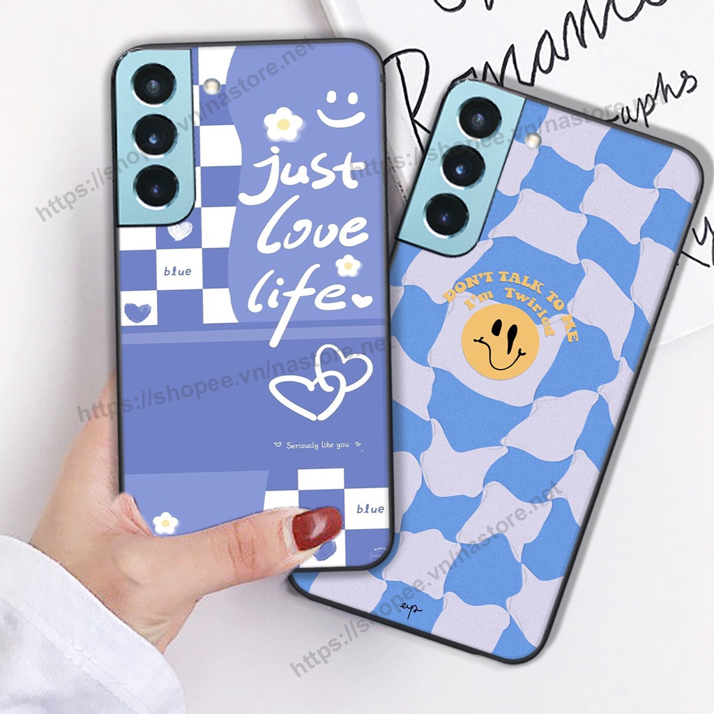 Ốp lưng Samsung S22 5g - Samsung S22 PLUS 5G (S22+ 5G) - Samsung S22 Ultra 5g-Samsung S21 FE trái tim bo viền gấu cute