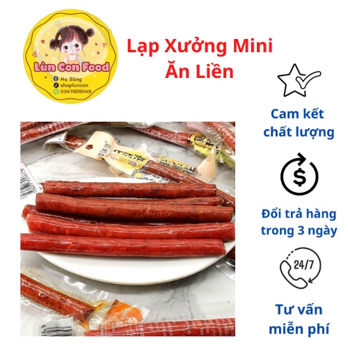 LẠP XƯỞNG MINI ĂN LIỀN - LÙN CON FOOD