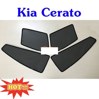 Rèm che nắng xe kia cerato 2015-2021, k3, forte có hút nam châm