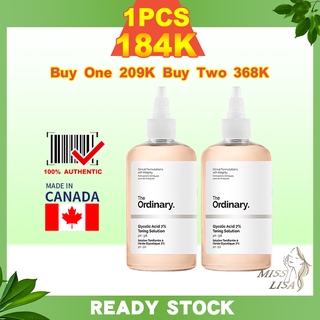 Toner tẩy da chết làm sạch Glycolic Acid 7% Toning Solution - The Ordinary