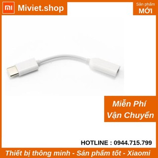 Dây Chuyển Type - C Sang Jack 3.5 - Chính hãng xiaomi - Miviet.shop