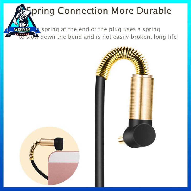 [Fitslim] 3.5mm Audio Cable Cable Male To Male Car Aux Auxiliary Audio Cable Cord