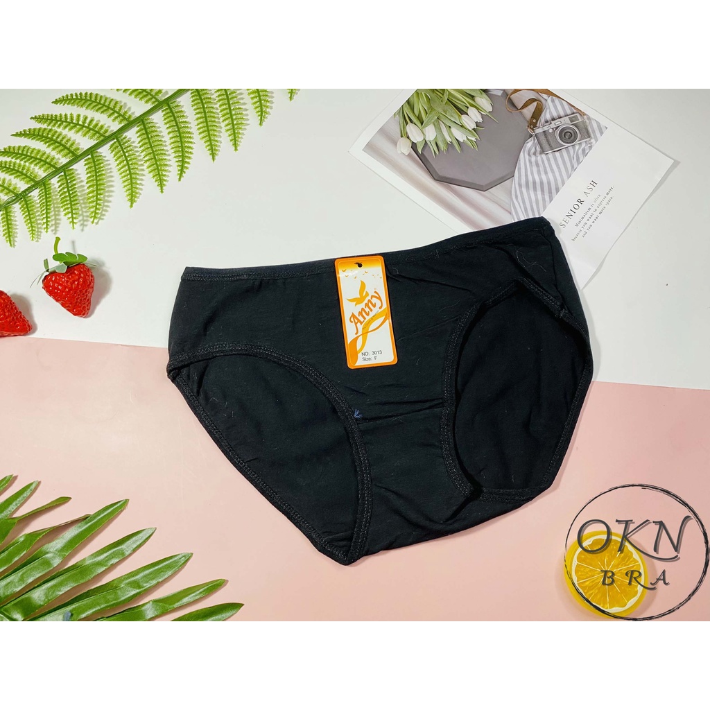 Quần lót nữ cotton mềm mát, thấm hút tốt Anny 3013 Thái Lan