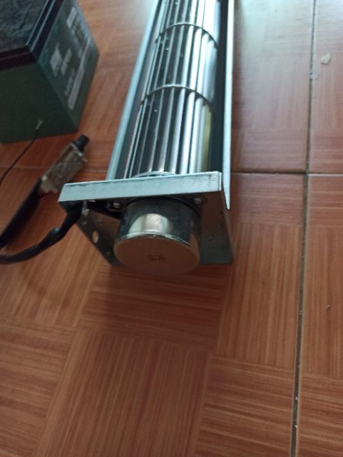 Quạt cắt gió 50W chế quạt tháp chạy ACQUY hoặc điện DC 12V