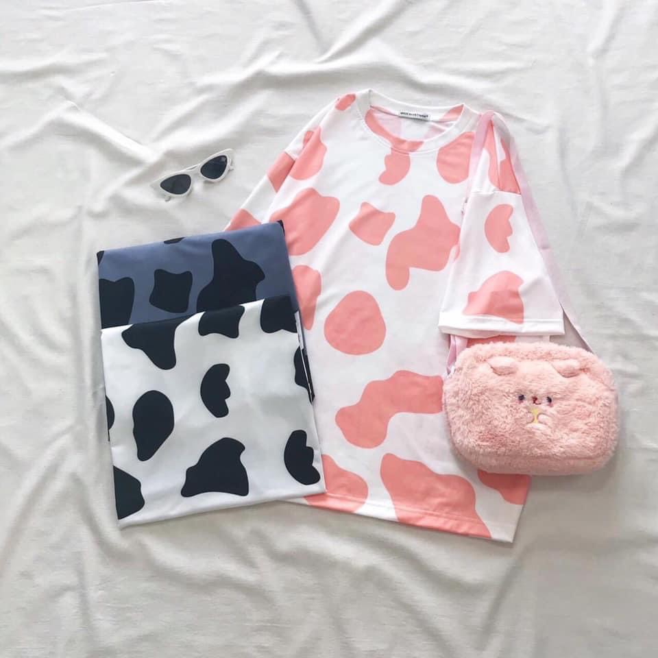[ FREESHIP + SIÊU GIẢM GIÁ ] Set Bò Sữa Thun Ngắn Tay SIêu Hót, Bộ Đồ thun tay lỡ bò sữa Siêu Đẹp | BigBuy360 - bigbuy360.vn