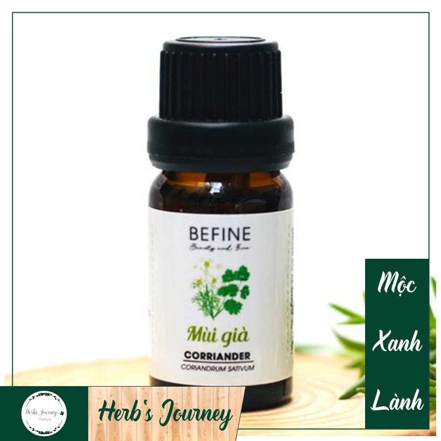 Tinh Dầu Mùi Già cao cấp 5ml 10ml - BEFINE - Tinh dầu nguyên chất chưng cất tự nhiên - Hương thơm ngày Tết, thơm phòng