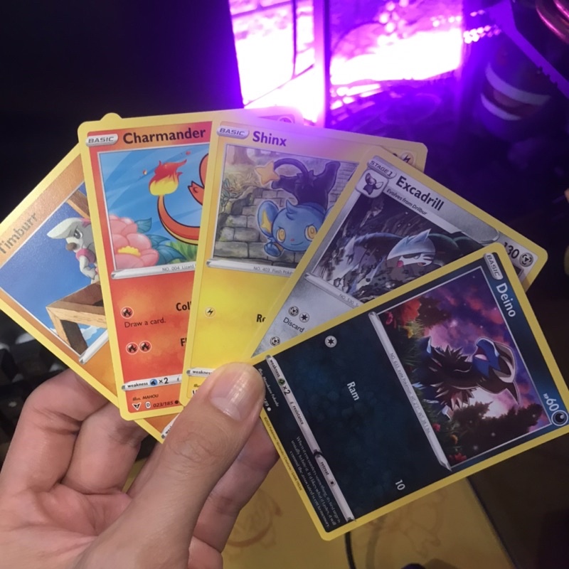 Lẻ 01 lá Thẻ bài thật TCG Pokémon ngẫu nhiên - Hàng chính hãng ngẫu nhiên